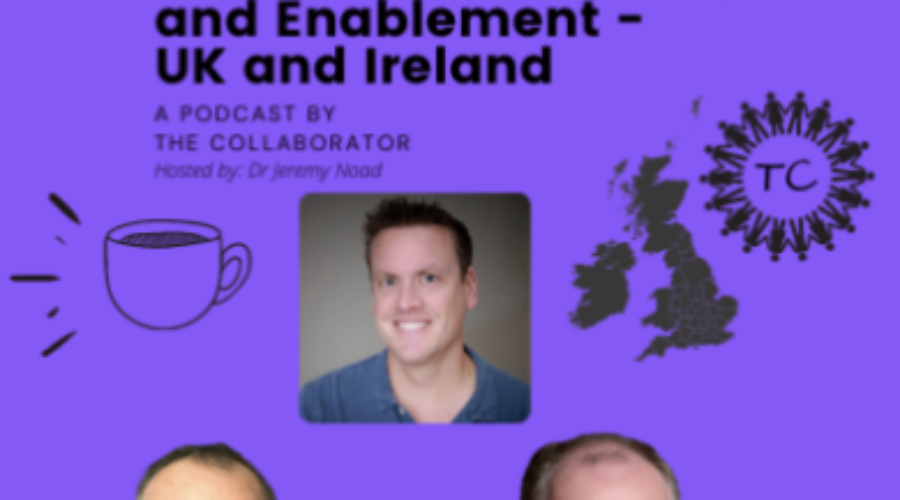 Title Page for Coffee, Collaboration and Enablement Podcast